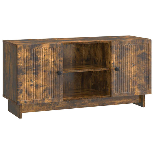 TV-skåp Rökt ek 102 x 34,5 x 50 cm Konstruerat trä