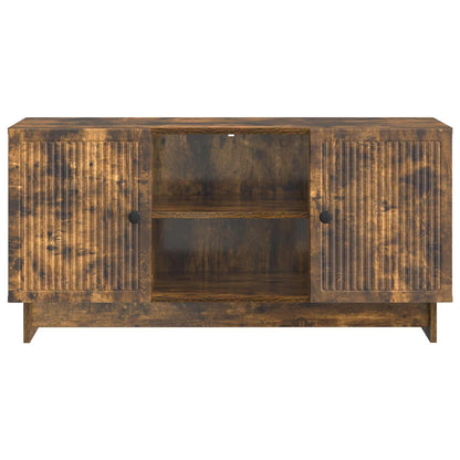 TV-skåp Rökt ek 102 x 34,5 x 50 cm Konstruerat trä