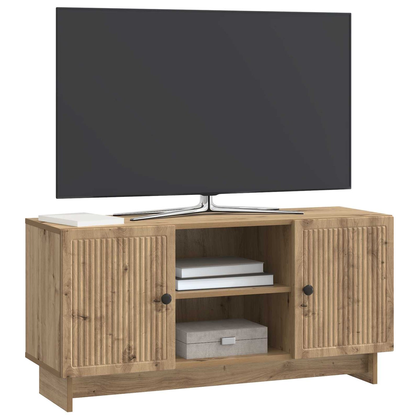 TV-skåp Artisan Ek 102 x 34,5 x 50 cm Konstruerat trä