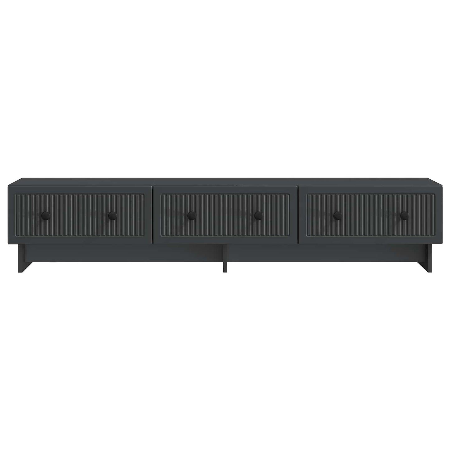TV-skåp med låda Svart 147 x 34,5 x 30 cm Konstruerat trä