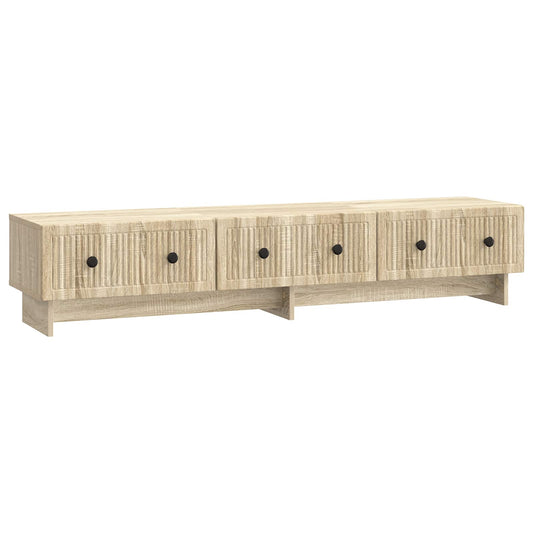 TV-skåp med låda Sonoma-ek 147 x 34,5 x 30 cm Konstruerat trä