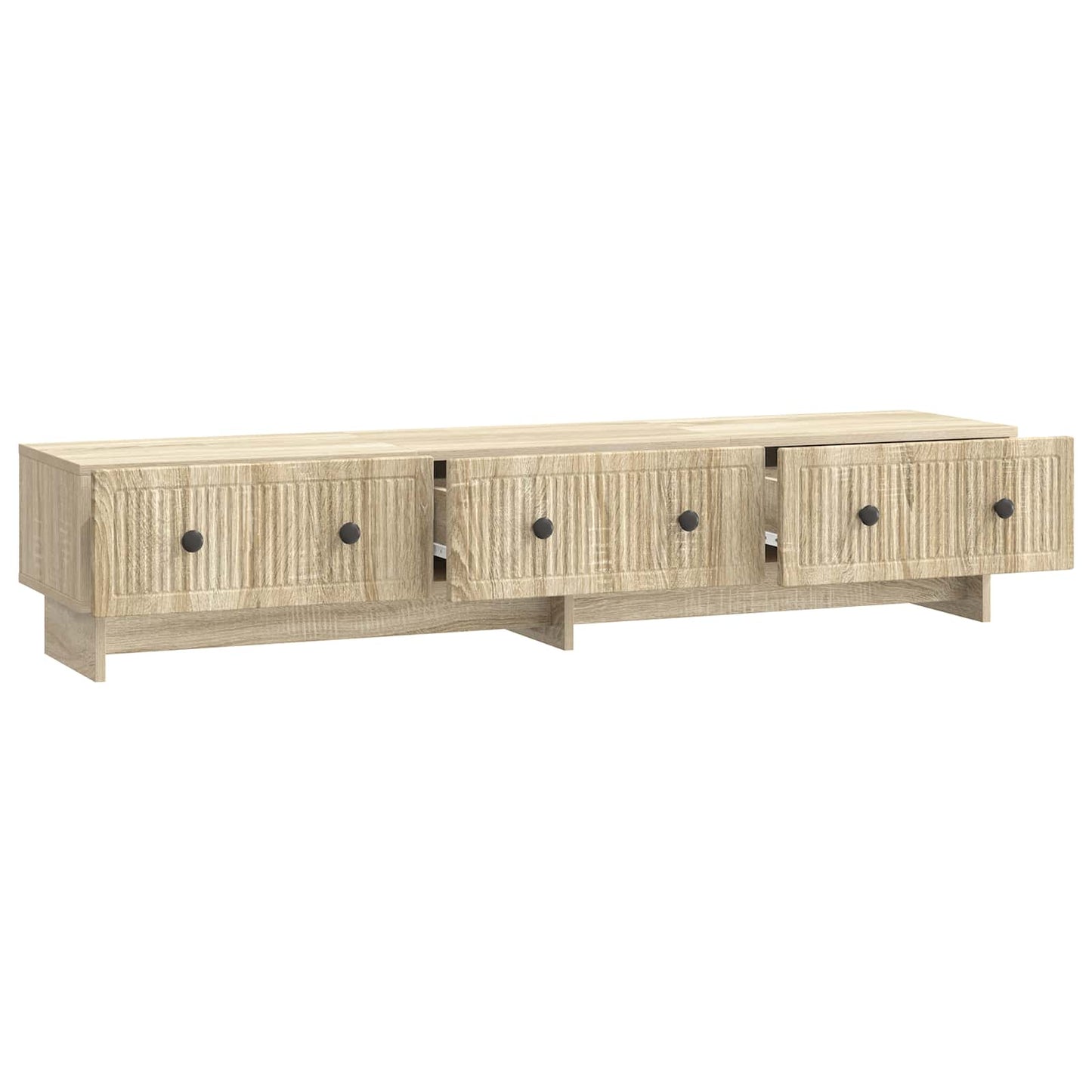 TV-skåp med låda Sonoma-ek 147 x 34,5 x 30 cm Konstruerat trä