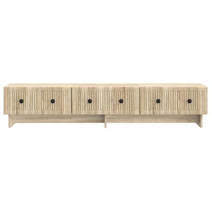 TV-skåp med låda Sonoma-ek 147 x 34,5 x 30 cm Konstruerat trä