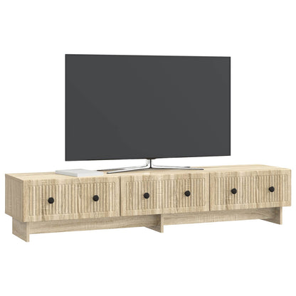 TV-skåp med låda Sonoma-ek 147 x 34,5 x 30 cm Konstruerat trä