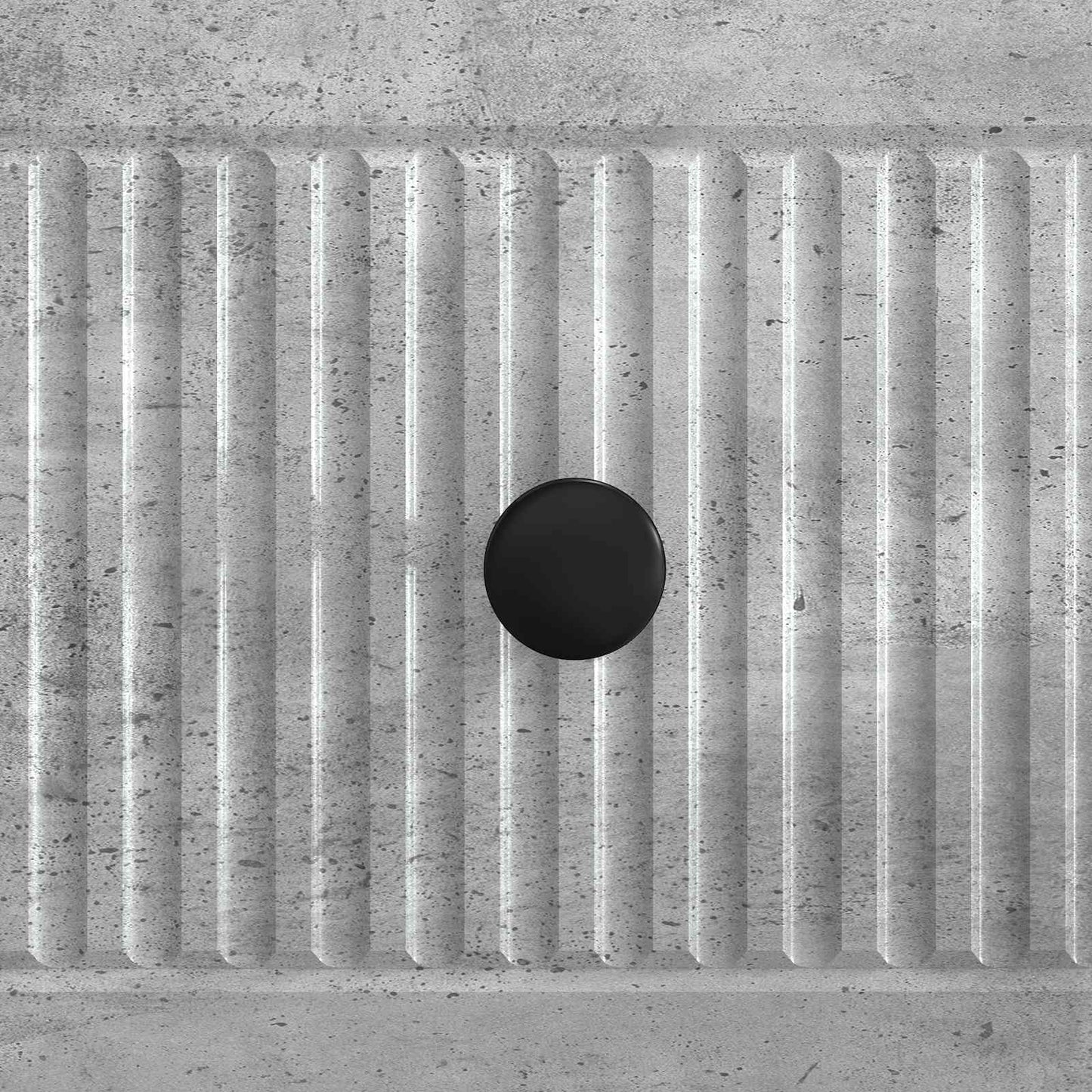 TV-skåp med låda Betonggrå 147 x 34,5 x 30 cm Konstruerat trä
