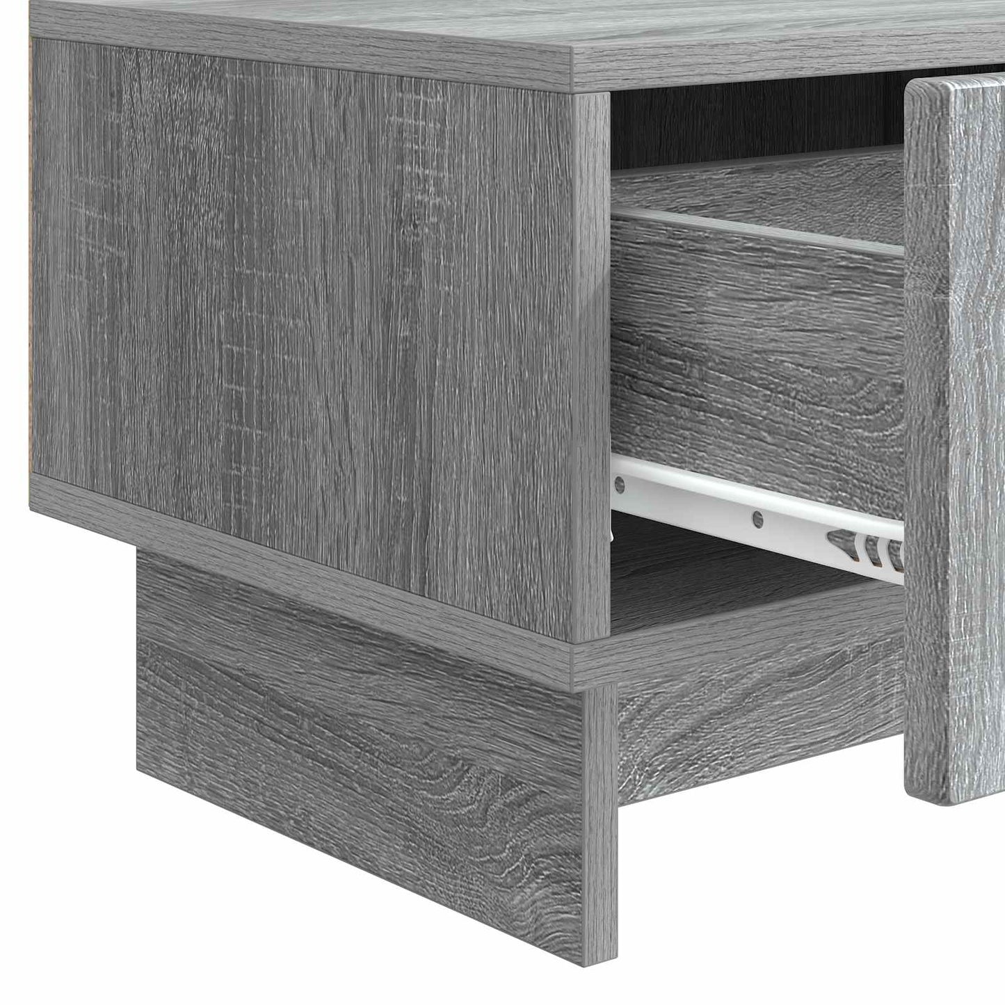TV-skåp Grå sonoma-ek 147 x 34,5 x 30 cm Konstruerat trä
