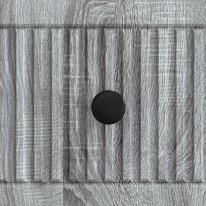 TV-skåp Grå sonoma-ek 147 x 34,5 x 30 cm Konstruerat trä
