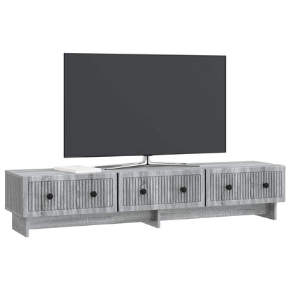 TV-skåp Grå sonoma-ek 147 x 34,5 x 30 cm Konstruerat trä