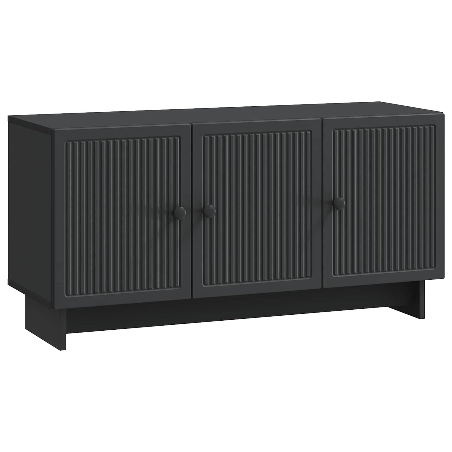 TV-skåp Svart 99 x 34,5 x 50 cm Konstruerat trä