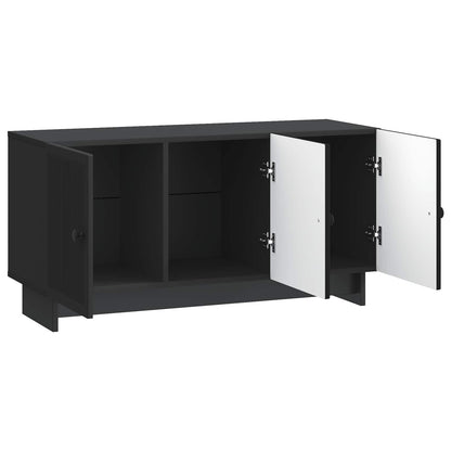 TV-skåp Svart 99 x 34,5 x 50 cm Konstruerat trä