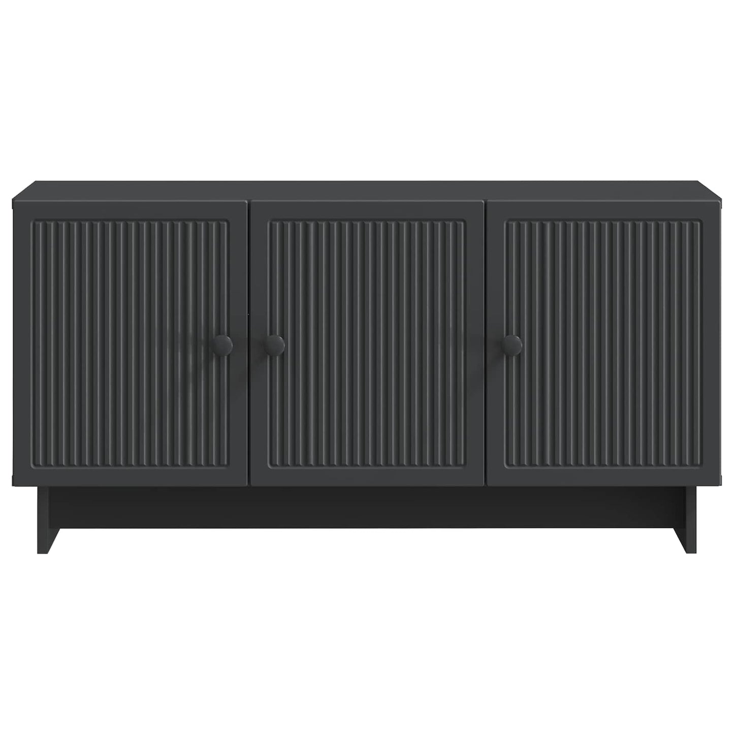 TV-skåp Svart 99 x 34,5 x 50 cm Konstruerat trä