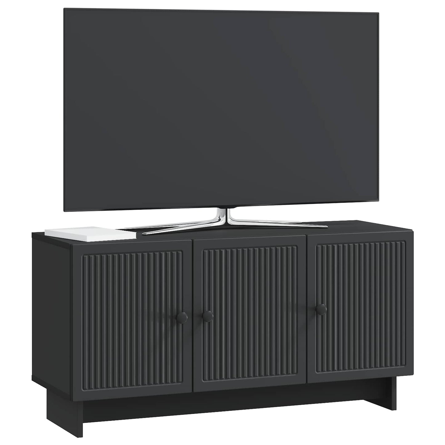 TV-skåp Svart 99 x 34,5 x 50 cm Konstruerat trä