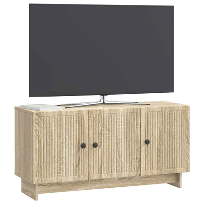TV-skåp Sonoma-ek 99 x 34,5 x 50 cm Konstruerat trä
