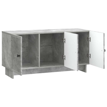 TV-skåp Betonggrå 99 x 34,5 x 50 cm Konstruerat trä