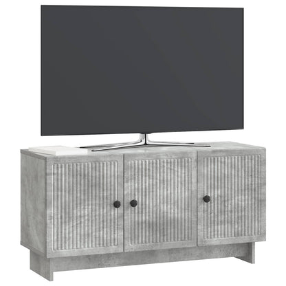 TV-skåp Betonggrå 99 x 34,5 x 50 cm Konstruerat trä