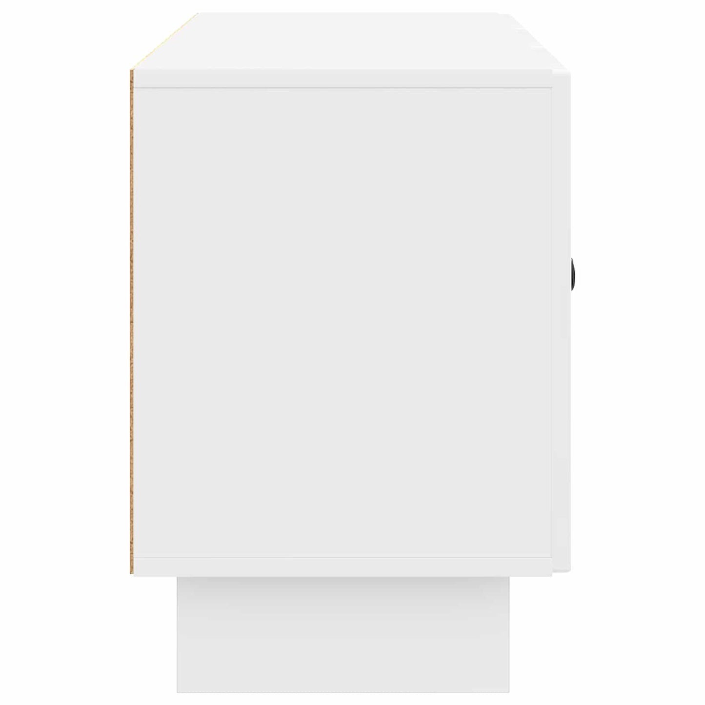 TV-skåp Vit högglans 99 x 34,5 x 50 cm Konstruerat trä