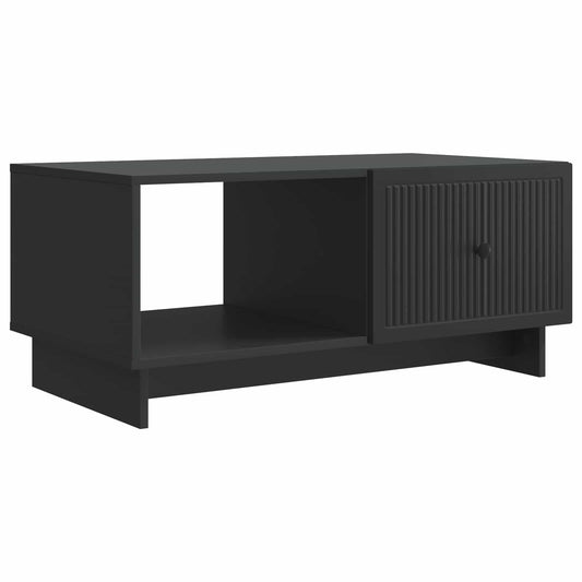 Kaffeebord Svart 90 x 50 x 40 cm Konstruerat trä