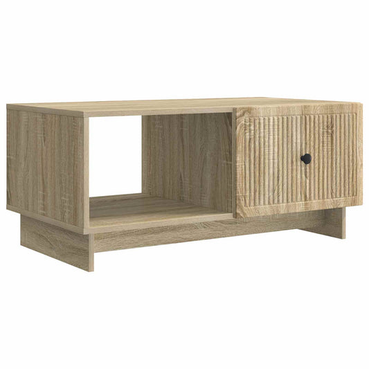 Kaffeebord Sonoma-ek 90 x 50 x 40 cm Konstruerat trä