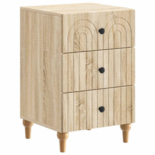 Nattduksbord Sonoma-ek 43x 41 x 66,5 cm Konstruerat trä