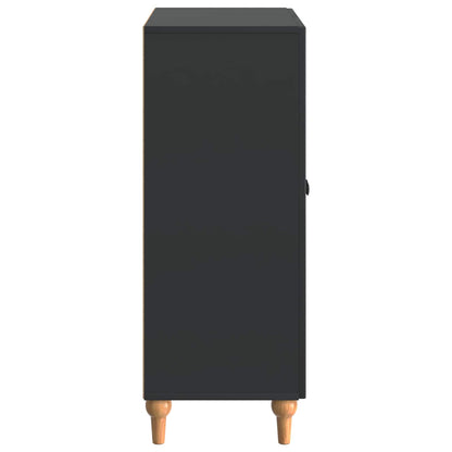 Sideboard Svart 66 x 34,5 x 90 cm Konstruerat trä