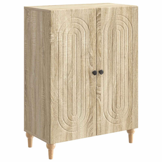 Sideboard Sonoma-ek 66 x 34,5 x 90 cm Konstruerat trä