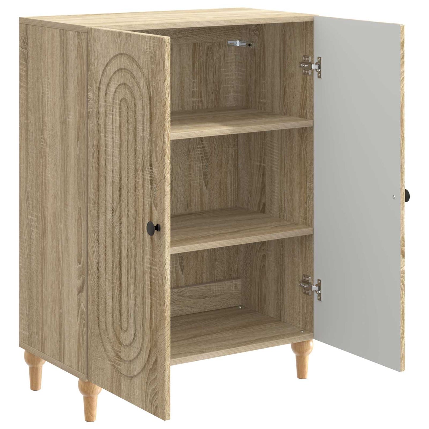 Sideboard Sonoma-ek 66 x 34,5 x 90 cm Konstruerat trä