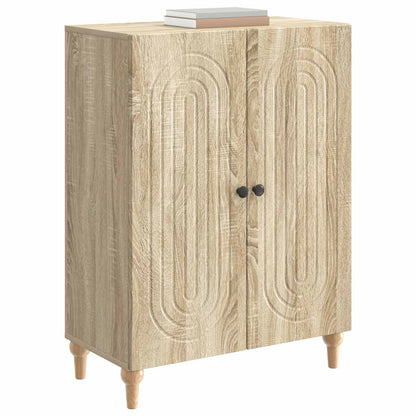 Sideboard Sonoma-ek 66 x 34,5 x 90 cm Konstruerat trä