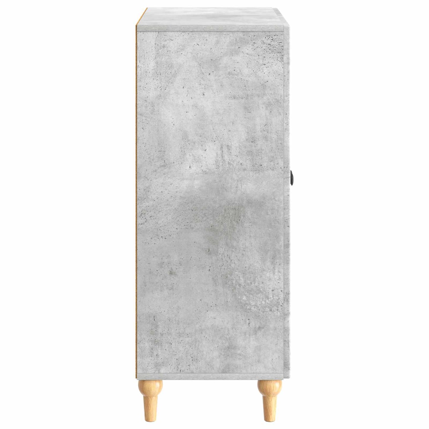 Sideboard Betonggrå 66 x 34,5 x 90 cm Konstruerat trä