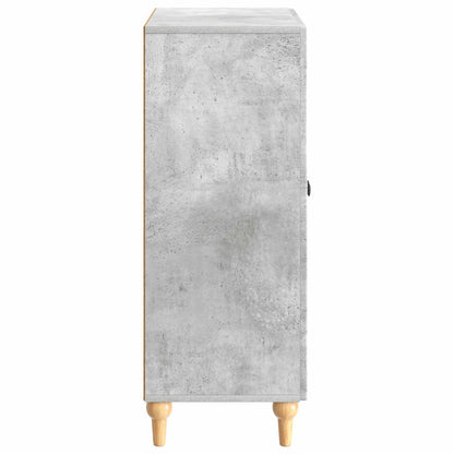 Sideboard Betonggrå 66 x 34,5 x 90 cm Konstruerat trä