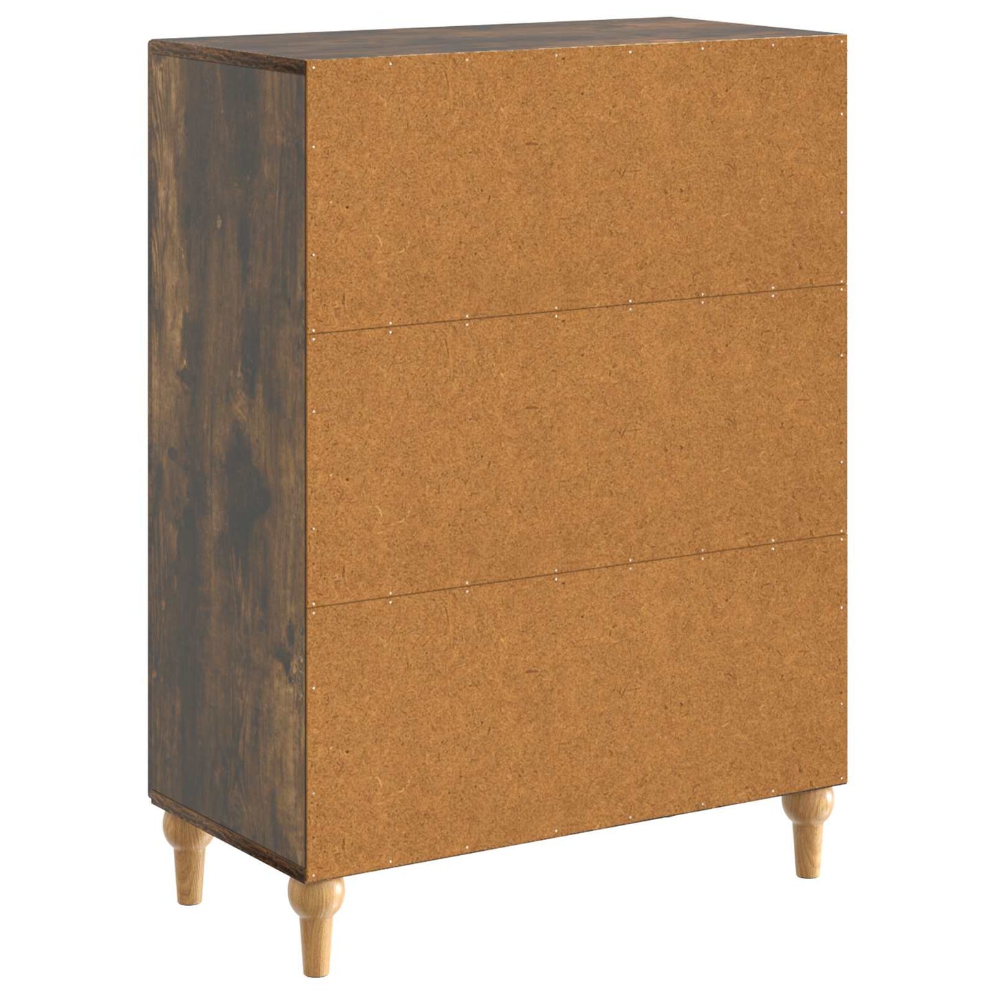 Sideboard Rökt ek 66 x 34,5 x 90 cm Konstruerat trä