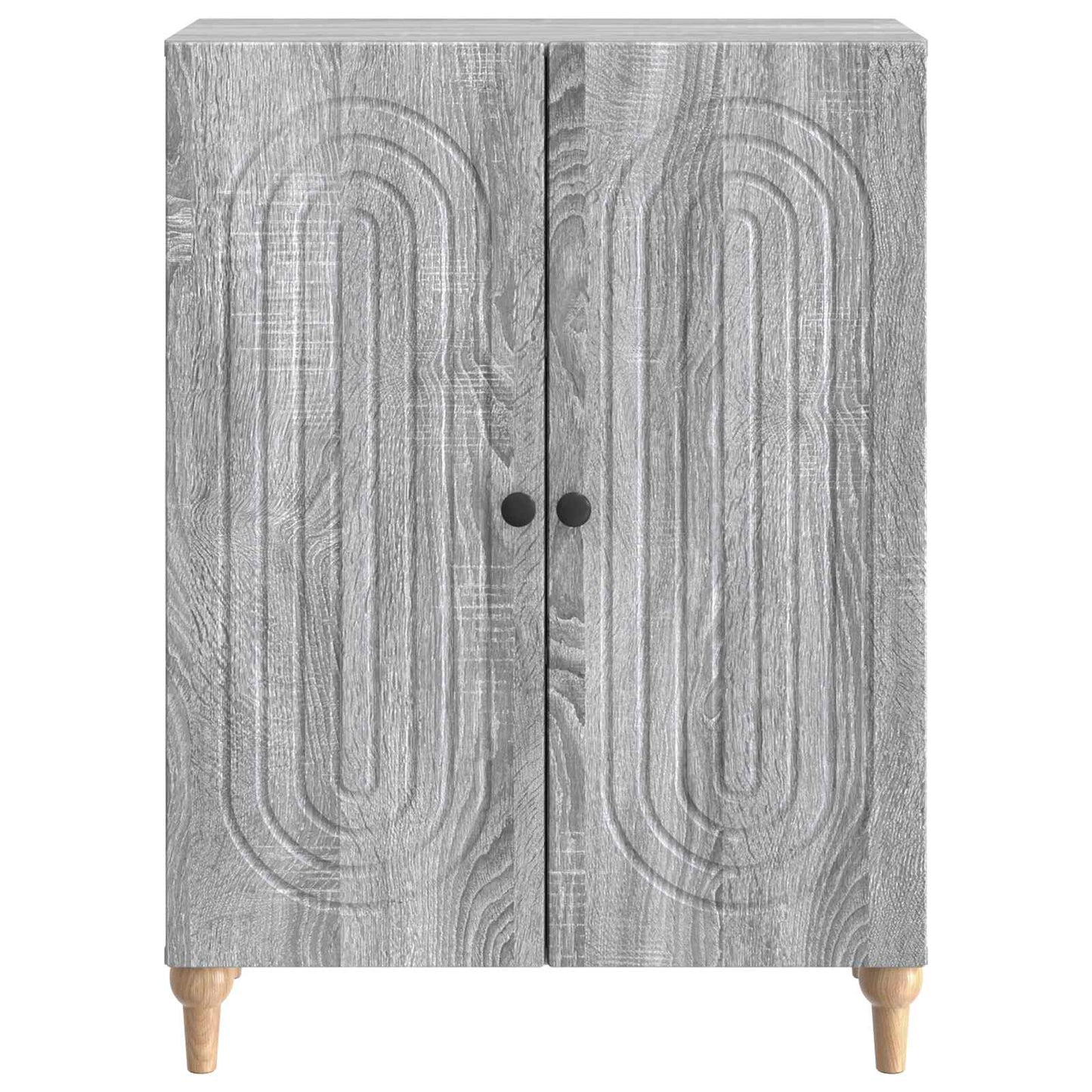 Sideboard Grå sonoma-ek 66 x 34,5 x 90 cm Konstruerat trä