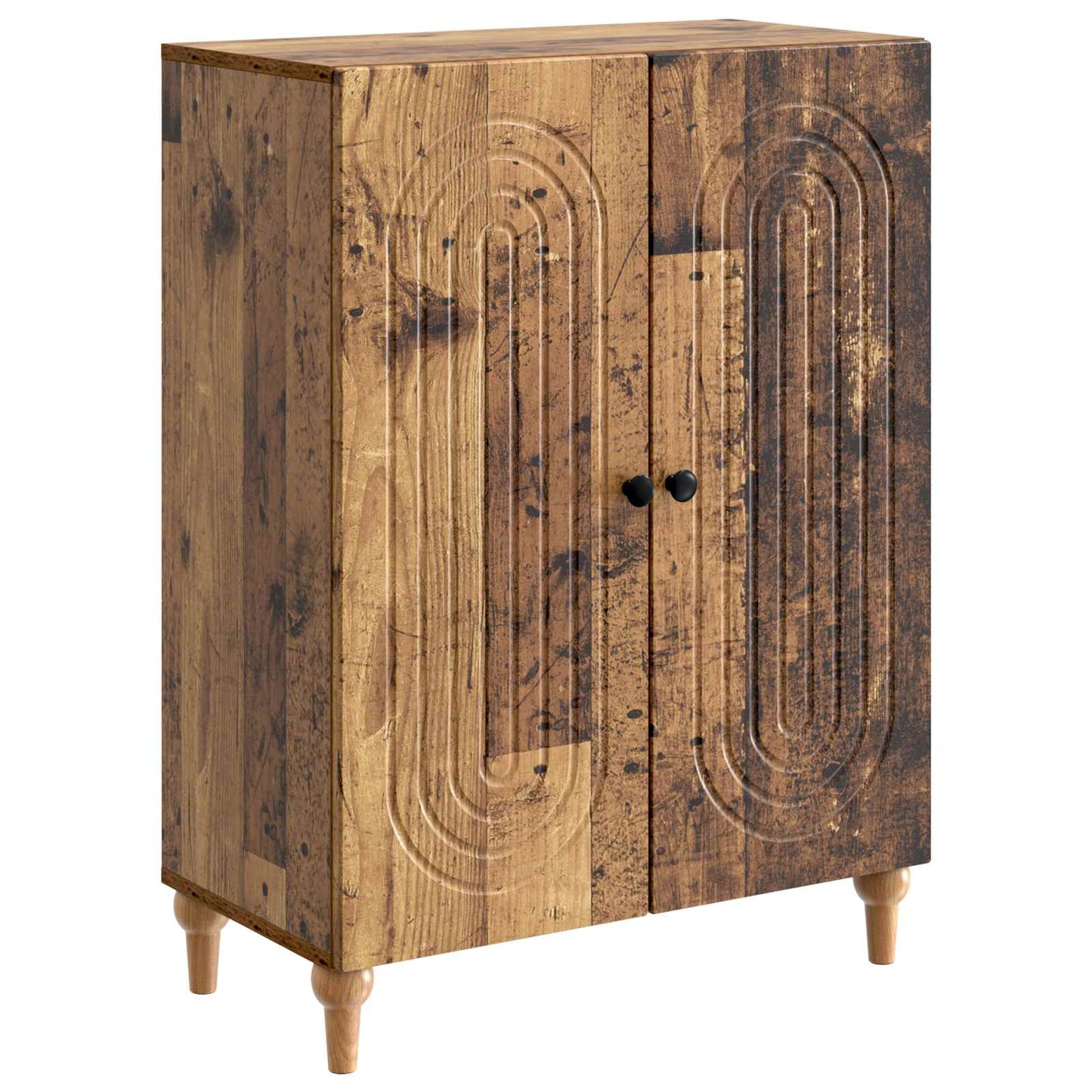 Sideboard Gammalt trä 66 x 34,5 x 90 cm Konstruerat trä