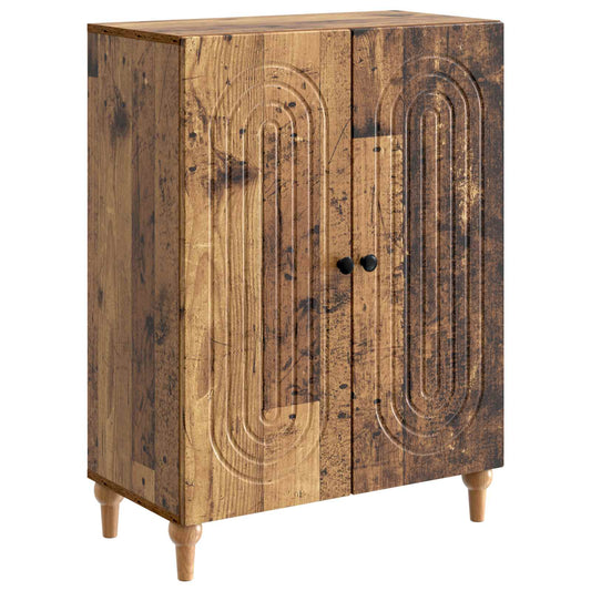 Sideboard Gammalt trä 66 x 34,5 x 90 cm Konstruerat trä