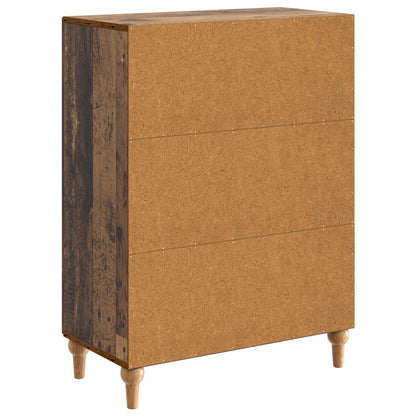 Sideboard Gammalt trä 66 x 34,5 x 90 cm Konstruerat trä