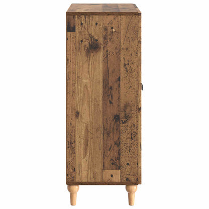 Sideboard Gammalt trä 66 x 34,5 x 90 cm Konstruerat trä