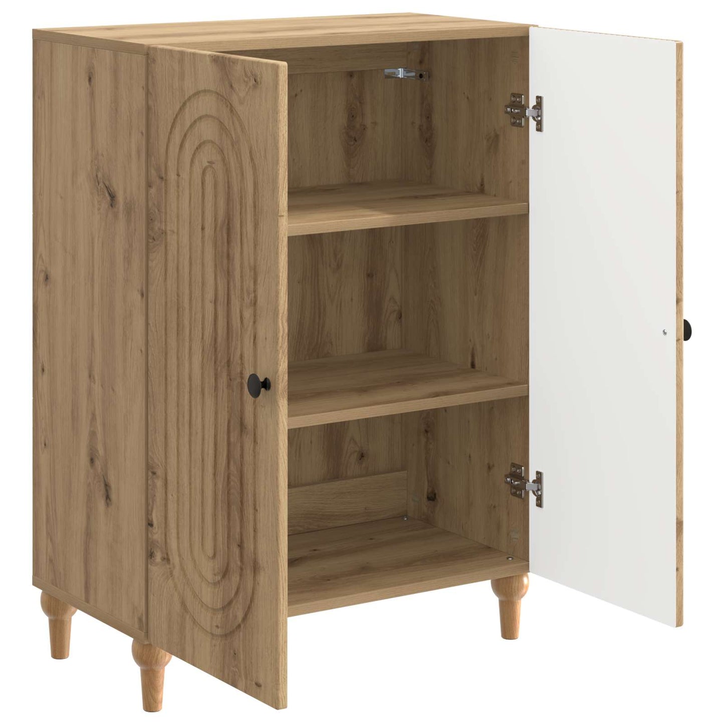 Sideboard Artisan-ek 66 x 34,5 x 90 cm Konstruerat trä