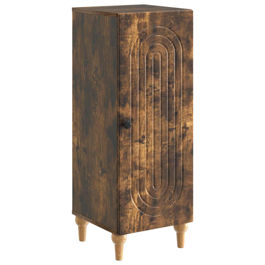 Sideboard Rökt ek 33 x 34,5 x 90 cm Konstruerat trä
