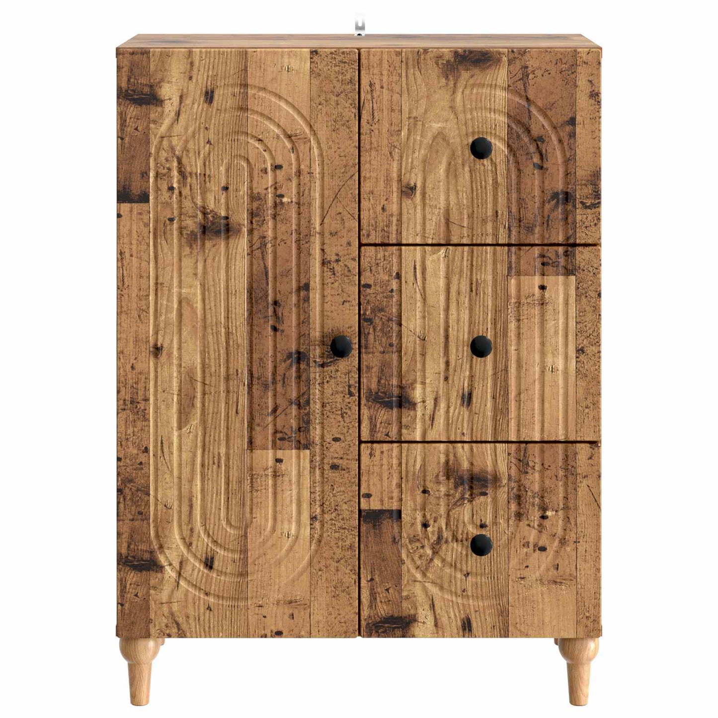 Sideboard Gammalt trä 66 x 34,5 x 90 cm Konstruerat trä