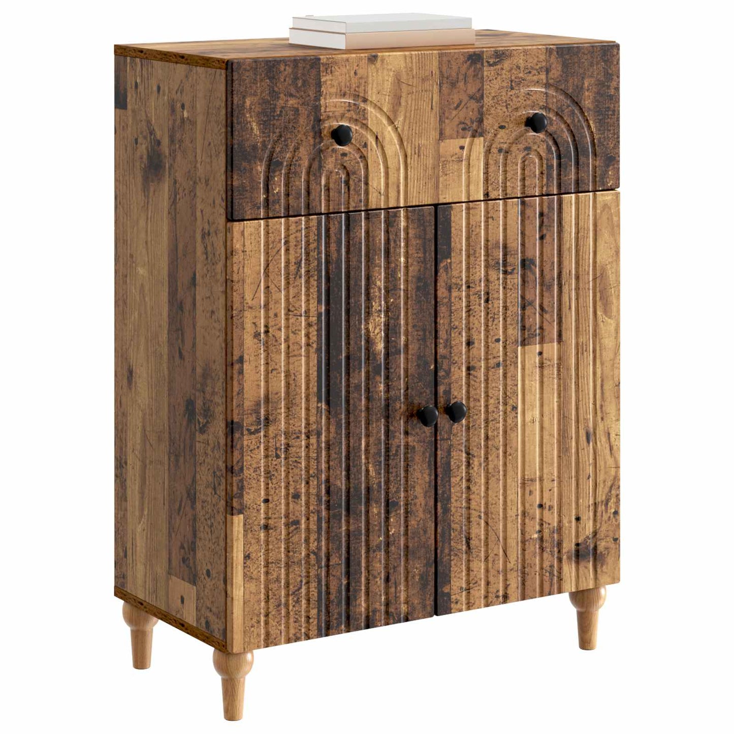 Sideboard Gammalt trä 66 x 34,5 x 90 cm Konstruerat trä