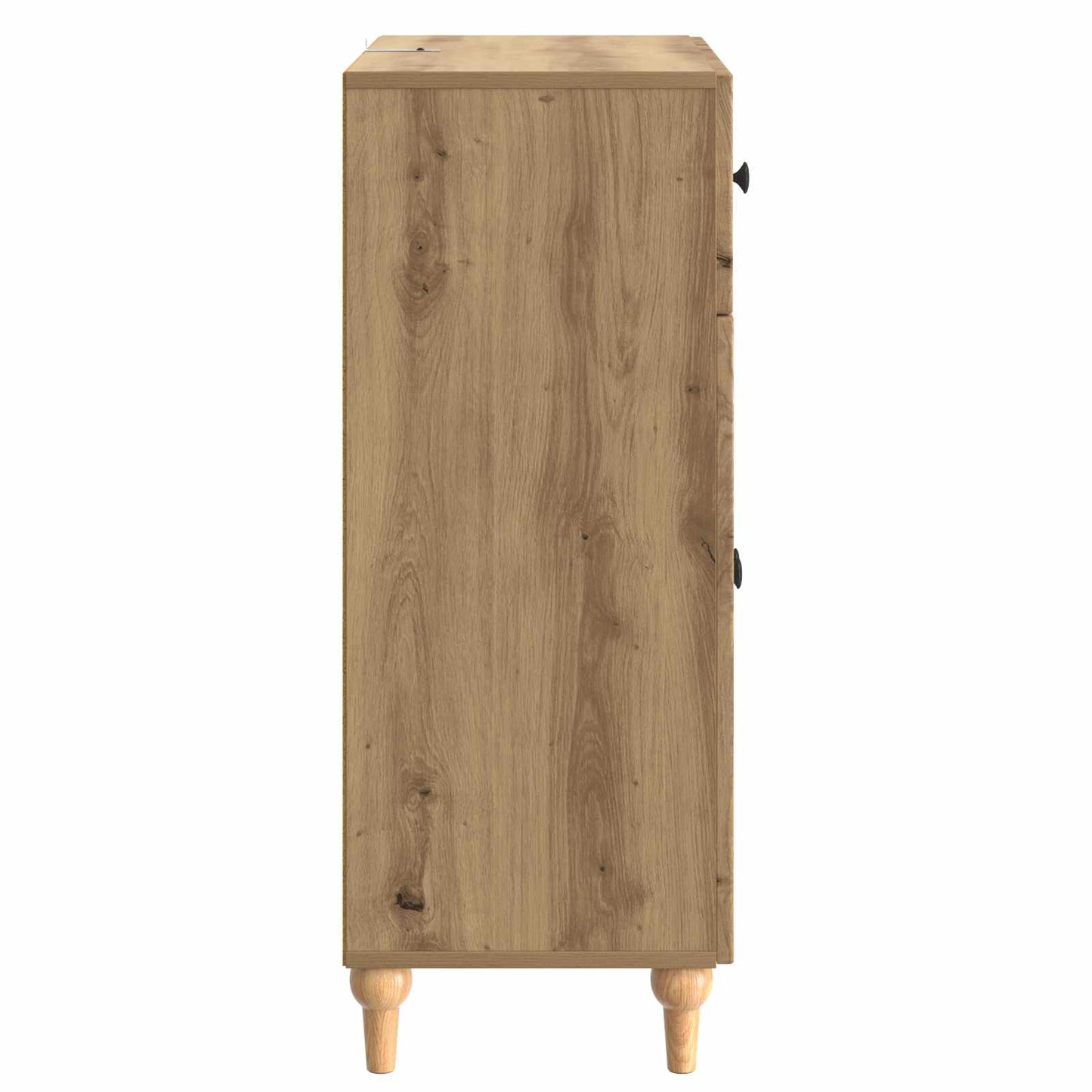 Sideboard med låda Artisan-ek 66 x 34,5 x 90 cm Konstruerat trä