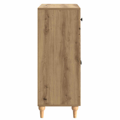 Sideboard med låda Artisan-ek 66 x 34,5 x 90 cm Konstruerat trä