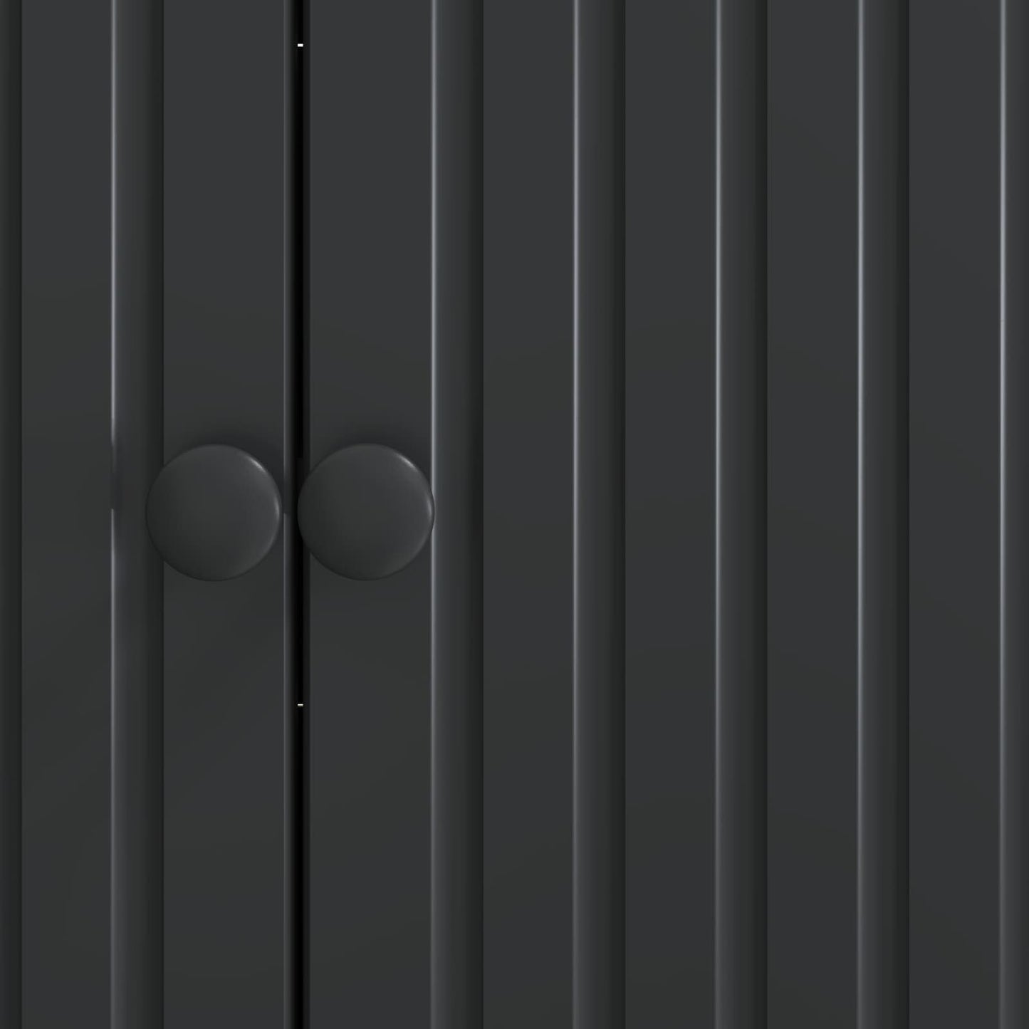 Sideboard Svart 89 x 34,5 x 80 cm Konstruerat trä