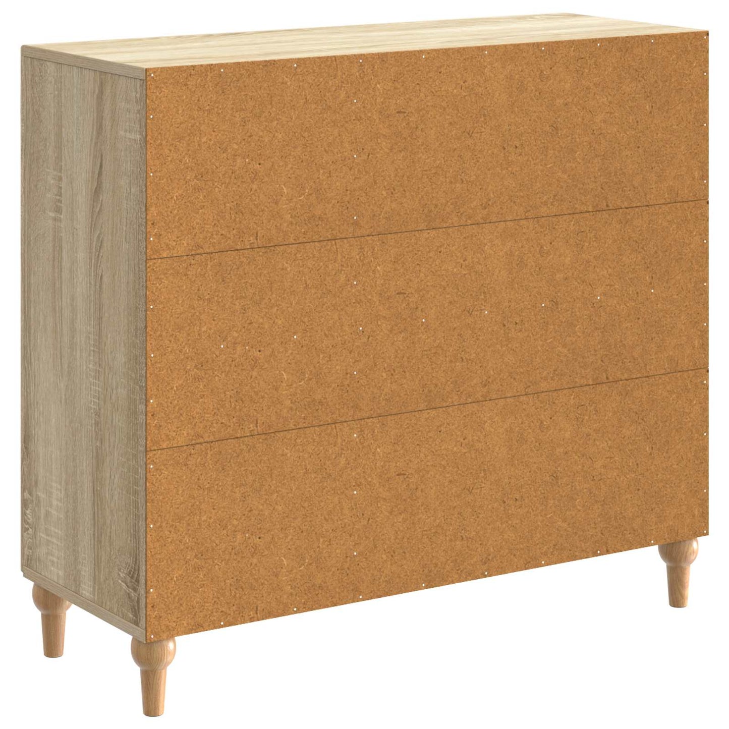 Sideboard Sonoma-ek 89 x 34,5 x 80 cm Konstruerat trä