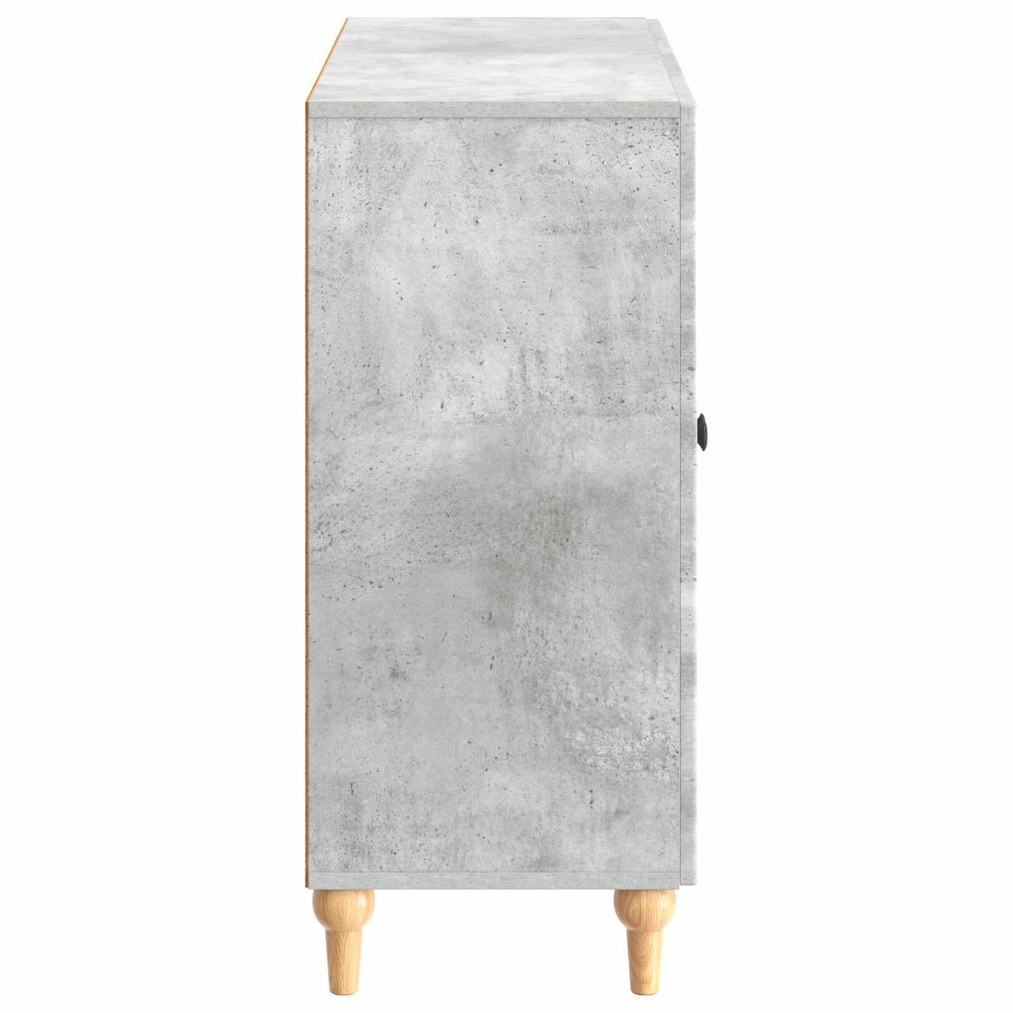 Sideboard Betonggrå 89 x 34,5 x 80 cm Konstruerat trä