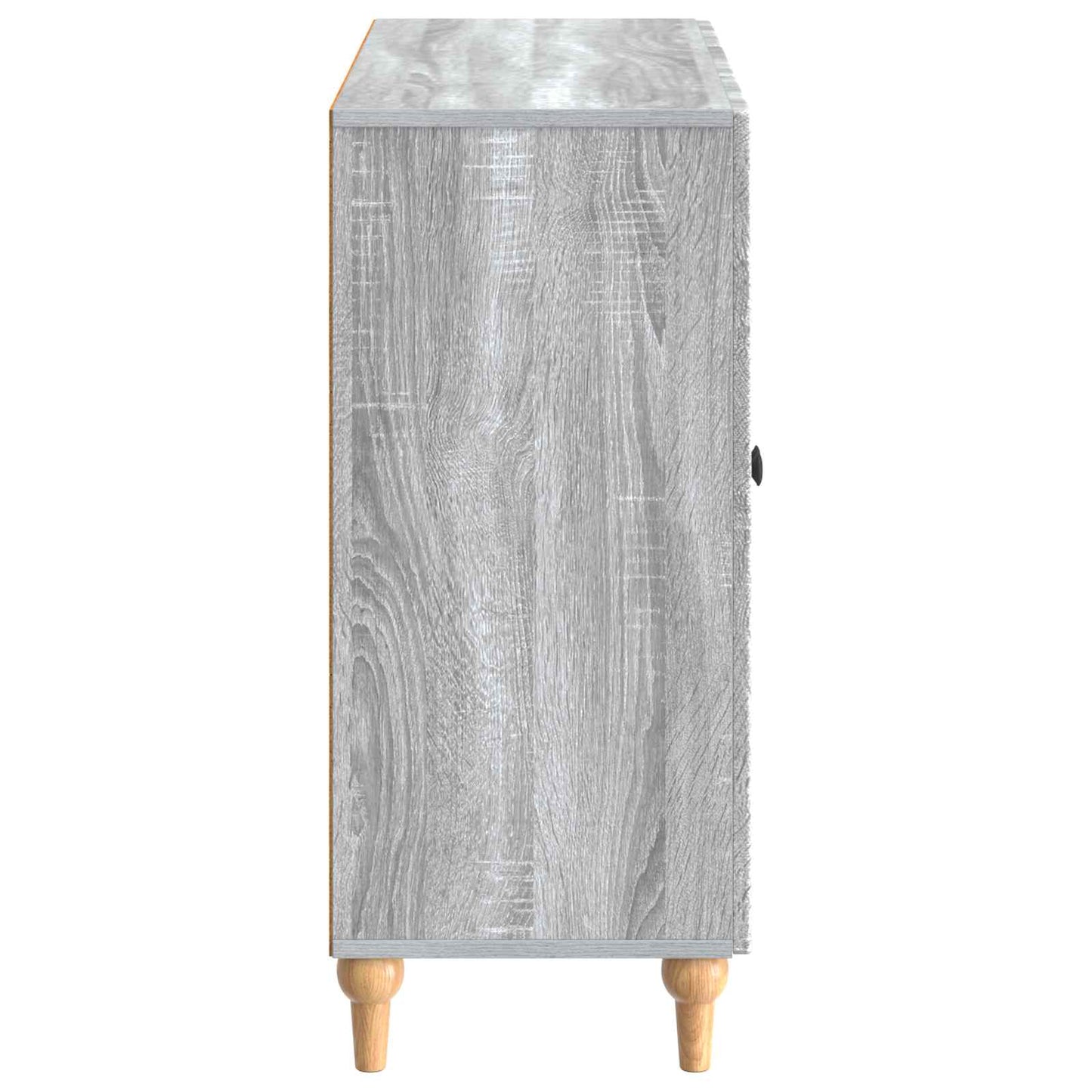 Sideboard Grå sonoma-ek 89 x 34,5 x 80 cm Konstruerat trä