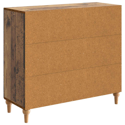 Sideboard Gammalt trä 89 x 34,5 x 80 cm Konstruerat trä