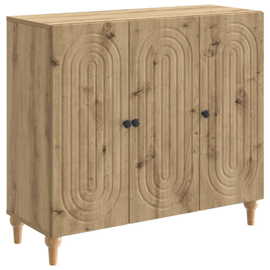 Sideboard Artisan-ek 89 x 34,5 x 80 cm Konstruerat trä