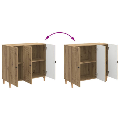 Sideboard Artisan-ek 89 x 34,5 x 80 cm Konstruerat trä