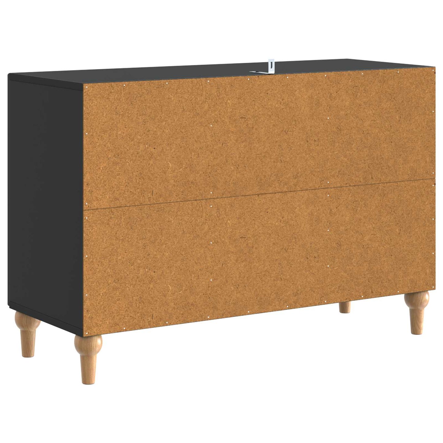 TV-skåp med låda Svart 89 x 34,5 x 60 cm Konstruerat trä