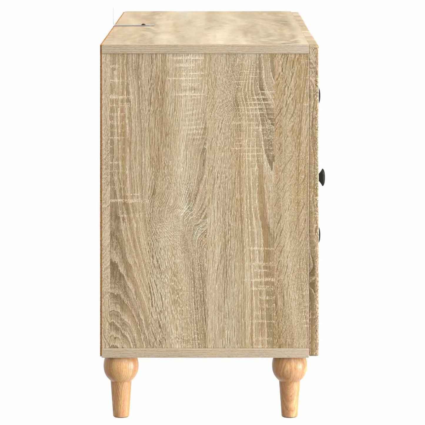 TV-skåp med låda Sonoma-ek 89 x 34,5 x 60 cm Konstruerat trä